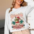 Boston Terrier My Christmas Spirit Dog Santa Claus X-Mas Women Long Sleeve T-Shirt, novelty gifts, funny gifts