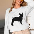 Boston Terrier Women Long Sleeve T-Shirt, novelty gifts, funny gifts