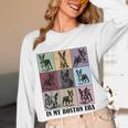 Funny Boston Terrier Quote In My Boston Terrier Era Cool Dog Men Women Women Long Sleeve T-Shirt, novelty gifts, funny gifts