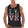 4th Of July Decor Patriotic LOVE Boston Terrier USA Flag Men Tank Top, Patriotic Boston Terrier Gifts, Boston Terrier 4th Of July Gifts, trending gift