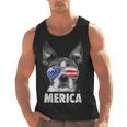 Boston Terrier 4th Of July Merica Men Women USA Flag Vintage Men Tank Top, Boston Terrier 4th Of July Gifts, trending gift