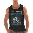 Boston Terrier American Gentleman Bibliophile Book Lover Men Tank Top, American Boston Terrier Gifts, trending gift