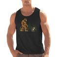 Boston Terrier Bigfoot Dog Walking Dog Mom Dad Kids Men Tank Top, Mom Gifts, Boston Terrier Dad Gifts, Boston Terrier Mom Gifts, trending gift