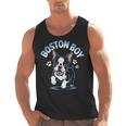 Boston Terrier Boy Cute Cartoon Dog Owner Pet Boston Terrier Men Tank Top, trending gift
