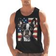 Boston Terrier Dog American Flag 4th Of July Patriotic Puppy Men Tank Top, Patriotic Boston Terrier Gifts, American Boston Terrier Gifts, Boston Terrier 4th Of July Gifts, trending gift