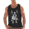 Boston Terrier Dog Motif Pet Art Boston Terrier Men Women Kids Men Tank Top, trending gift