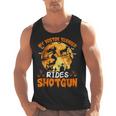 My Boston Terrier Dog Rides Shotgun Witch Halloween Men Women Men Tank Top, Boston Terrier Halloween Gifts, trending gift