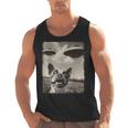 Boston Terrier Dog UFO Alien Extraterrestrial Selfie Men Tank Top, trending gift