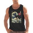Boston Terrier Japanese Kanagawa Wave Surf Dog Men Tank Top, trending gift