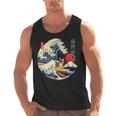 Boston Terrier Japanese Kanagawa Wave Surf Loyal Dog Men Women Kids Men Tank Top, trending gift