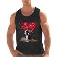 Boston Terrier Lover Heart Shape Boston Terrier Valentine Men Tank Top, trending gift