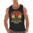 Boston Terrier Lover I'm Only Talking To My Dog Today Men Tank Top, trending gift