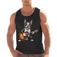 Boston Terrier Playing Guitar Boston Terrier Men Tank Top, trending gift