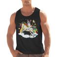 Boston Terrier Riding Unicorn Boys Girls Kids Rainbow Men Tank Top, Boston Terrier Riding Gifts, trending gift