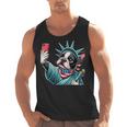 Boston Terrier Selfie Statue Of Liberty 4th Of July American Men Tank Top, American Boston Terrier Gifts, Boston Terrier 4th Of July Gifts, trending gift