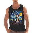 Boston Terrier Starry Night Van Gogh Art Men Tank Top, trending gift
