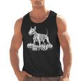 Bull Terrier Skeleton Birthday Halloween Kids Men Tank Top, trending gift
