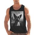 Dog Mom Dad Alien Selfie Boston Terrier UFO For Men Women Men Tank Top, Mom Gifts, Boston Terrier Dad Gifts, Boston Terrier Mom Gifts, trending gift