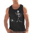 Halloween Boston Terrier And Skeleton Men Tank Top, Boston Terrier Halloween Gifts, trending gift
