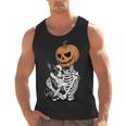 Halloween Skeleton Boston Terrier Men Tank Top, Boston Terrier Halloween Gifts, trending gift