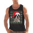 Ugly Xmas Sweater Santa Boston Terrier Dog Christmas For Men Women Kids Men Tank Top, Boston Terrier Christmas Gifts, trending gift