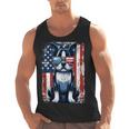 Vintage Boston Terrier Dog American USA US Flag Pets Lovers Tank Top Men Tank Top, American Boston Terrier Gifts, trending gift
