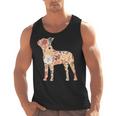 Vintage Floral Boston Terrier For Dog Lover Men Tank Top, trending gift