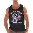 Watercolor Floral Boston Terrier Mama Dog Lover Mother's Day For Men Women Girls Kids Men Tank Top, trending gift