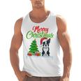 Boston Terrier Christmas Tree Lights Xmas Dog Lover Men Tank Top, Boston Terrier Christmas Gifts, trending gift
