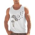 Boston Terrier Flower Fly Dandelion Dog Lover Dog Dad Men Tank Top, Boston Terrier Dad Gifts, trending gift