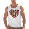 Boston Terrier Heart Valentine Boston Terrier Men Tank Top, trending gift