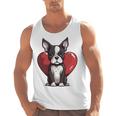 Boston Terrier Mom Dad Bostie Dog Lover Valentines Day Men Tank Top, Mom Gifts, Boston Terrier Dad Gifts, Boston Terrier Mom Gifts, trending gift