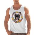 Boston Terrier Mom Floral Bostie Dog Lover Flowers Cute Men Tank Top, Mom Gifts, Boston Terrier Mom Gifts, trending gift