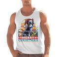 Boston Terrier Santa Claus Coffee Mug Merry Christmas Dogs Men Tank Top, Boston Terrier Christmas Gifts, trending gift