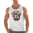Boston Terrier Santa Claus Elf Reindeer Christmas Dog X-Mas Men Tank Top, Boston Terrier Christmas Gifts, trending gift