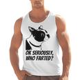 Boston Terrier Shirt Ok Seriously Who Farted Men Tank Top, trending gift