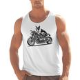 Cool Boston Terrier Riding a Motorcycle Biker Dog Lover For Men Women Kids Men Tank Top, Boston Terrier Riding Gifts, trending gift