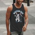 Boston Terrier Boy Cute Cartoon Dog Owner Pet Boston Terrier Men Tank Top, funny gift