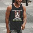 Boston Terrier Brindle Dog Professional Human Trainer Men Tank Top, funny gift