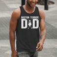 Boston Terrier Dad Of A Bostie Dad Bostie Father Men Tank Top, Boston Terrier Dad Tank Tops, funny gift