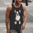 Boston Terrier Dog Motif Pet Art Boston Terrier For Men Women Kids Men Tank Top, funny gift