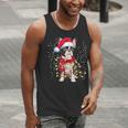 Boston Terrier Dog Ugly Christmas Dog Xmas For Men Women Kids Men Tank Top, Boston Terrier Christmas Tank Tops, funny gift