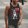Boston Terrier Dog Valentine's Day Dog Owner Valentine Men Tank Top, funny gift