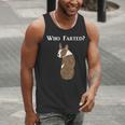 Boston Terrier Who Farted Men Tank Top, funny gift