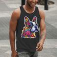 Boston Terrier Floral Vintage Dog Mom Distressed Men Women Kids Men Tank Top, Boston Terrier Mom Tank Tops, funny gift