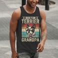 Boston Terrier Grandpa Dog Lover Father's Day Men Tank Top, funny gift