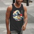 Boston Terrier Japanese Kanagawa Wave Surf Loyal Dog Men Women Kids Men Tank Top, funny gift