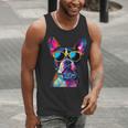 Boston Terrier Lovers Pop Art Boston Terrier Men Tank Top, funny gift