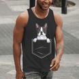 Boston Terrier In The Pocket Cute Boston Terrier Dog Lovers For Men Women Girls Kids Men Tank Top, funny gift