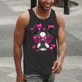 Boston Terrier Valentines Day Shirt Heart Dog Lover Men Tank Top, funny gift